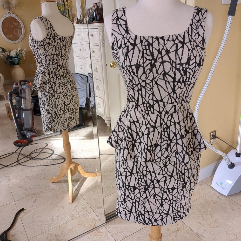 Peplum bodycon dress by barIII